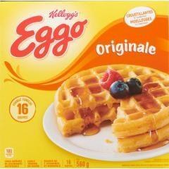 Kellogg Eggo Waffles 16ct - 560g (12) (23822)
