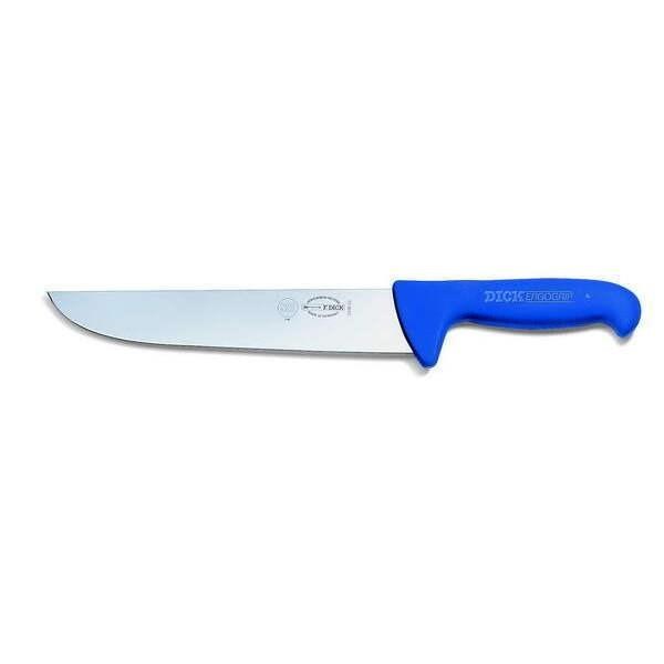 F.Dick ErgoGrip French Butcher Knife Blue 8.5" - Sold By Each (060249)