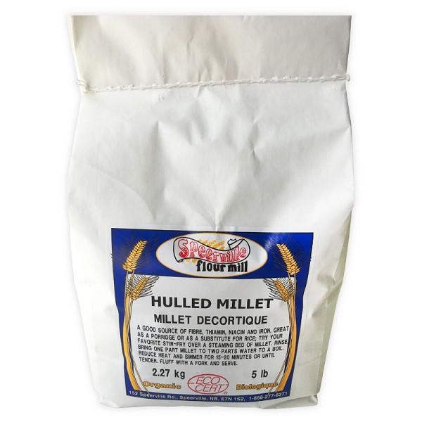 Speerville Organic Hulled Millet - 11.34KG (02207)