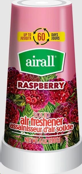 Airall Raspberry Solid Air Freshener 170g (12) (00020)