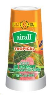 Airall Tropical Solid Air Freshener 170g (12) (90906)