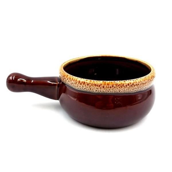 Onion Soup Bowl Brown 12 oz  - Sold By Each(04050)(4)