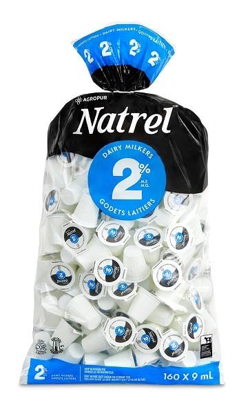 Natrel 2% Dairy Milkers 160x 9 ml (12307)