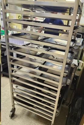 Magnum Aluminum Bun Pan Rack 20 Pan Capacity - Sold By Each