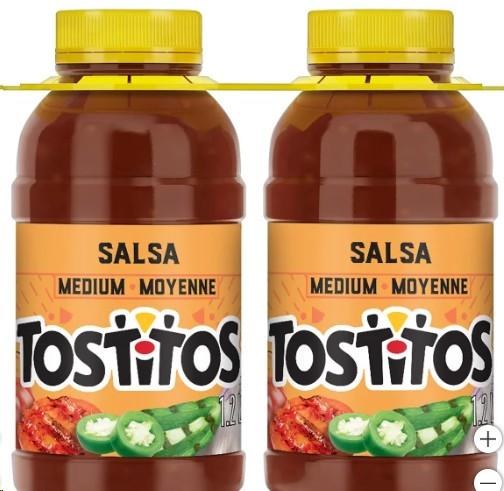 Tostitos Medium Salsa, Twin Pack, 2 x 1.21L (01435)