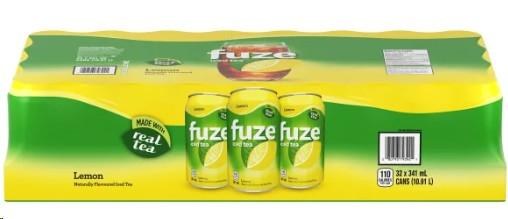 Fuze, Iced Tea Lemon, 341 mL, 32-pack (79392)