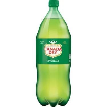 2L - Canada Dry Ginger Ale - SOLD BY EACH - (8) (00440) (621571) (Coca-Cola)