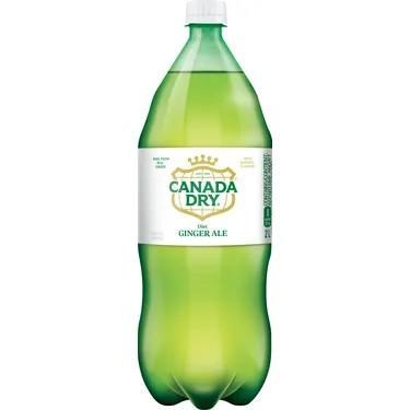 2L - Canada Dry Ginger Ale DIET - SOLD BY EACH - (8) (00441) (107367) (Coca-Cola)