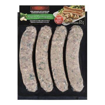 Pork Sausages with Rapini and Parmigiano 4pk (12) (10005) Sold by Bag
