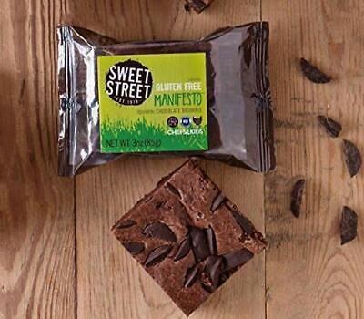 Sweet Street Honduran Chocolate Manifesto Brownie 80g (Gluten Free) - 48/CASE
