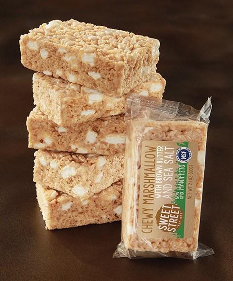 Sweet Street Chewy Marshmallow w/ Brown Butter & Sea Salt Bar 60g (Gluten Free) - 40/CASE (3062)