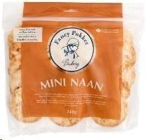 Fancy Pocket Mini Naan 240g (20) sold by Bag (00922)
