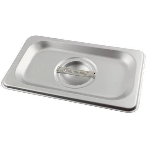 Cover, Solid, 1/9 Size, for Steam Pan Insert, Stainless Steel Insert (50404)