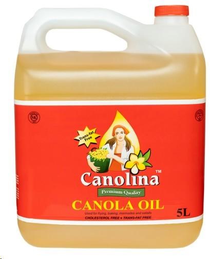 Canolina/ Saporito Canola Oil 5L (00305) (00019)