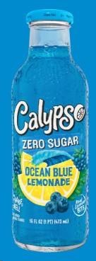 Calypso ZERO Ocean Blue Lemonade - 12/CASE (44801)