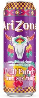 Arizona Fruit Punch King Can 680ml - 24/CASE (76680)