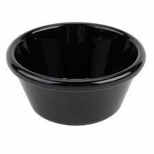 Carlisle 6 oz Smooth Ramekin Black (s290)