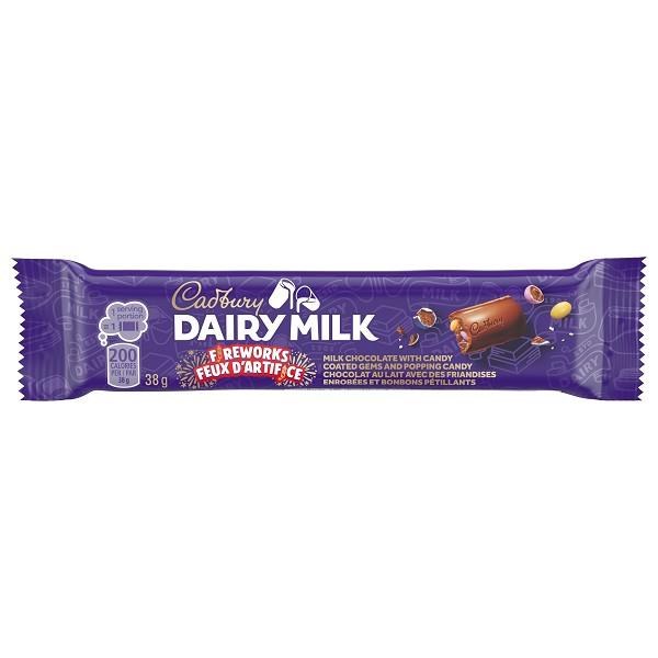 Mondelez Cadbury Dairy Milk Fireworks 38g - 24/BOX 01861)