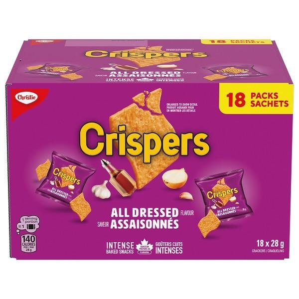 Crispers All Dressed 28g - 18/BOX (02952)