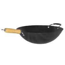 Magnum 14" Wok w/ wooden handle(50100)