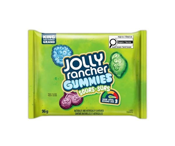Hershey Jolly Rancher Gummies Sours - 12 x 96g (8) (44422)