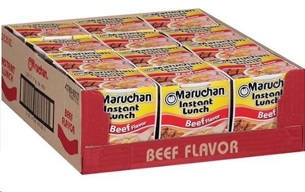 Maruchan Beef Flavor (12) 2.25 Oz (00122)