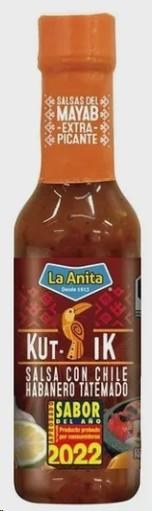 La Anita Kut lk  Chile Habanero Tatemado Extra Picante  150ml (12)(12318)