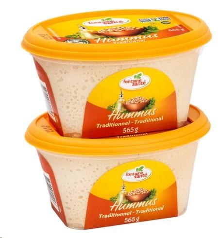 Fontaine SantÃ© Hummus 2x565g (22202)