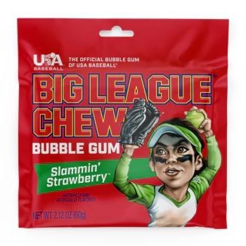 Big League Chew Strawberry - 12/BOX (9)(96074)