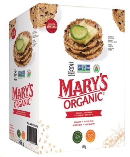Maryâ€™s Organic Original Crackers, 566g (00692)