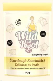 Wild Root Sourdough Snackables Everything Bagel 170g (12) (85048)