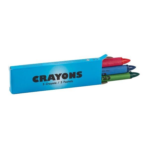 Hy Pax Resturant Crayons - 3/PKG - 360/CS - SOLD BY CASE - (1) (HP-CRN-3PK) (00852)