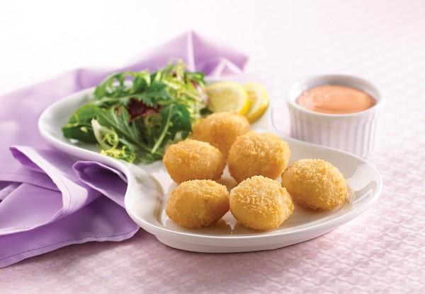 High Liner Foodservice Signature Breaded Scallops (30-40) - 5LB (05014)