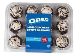 Two Bite Oreo Mini Cupcakes - 273g (12) (73495)