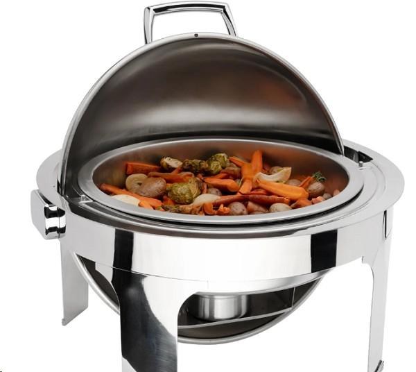 Replacement Food Pan for Stainless Steel Harmony Round Chafer - SOLD BY EACH