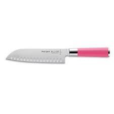 F.Dick Pink Spirit Santoku Knife Kullenschliff 7"- Sold By Each (190502)