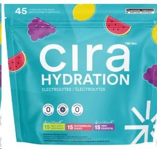 Cira Hydration Mix Electrolytes, 45 x 5 g(00128)