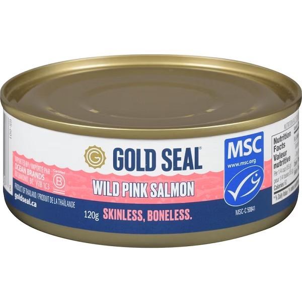 Gold Seal Wild Pink Salmon 120g (24) (06350)