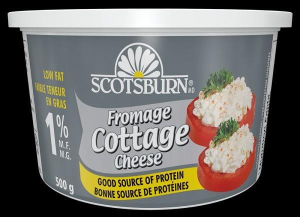 Scotsburn 1% Cottage Cheese - 500g