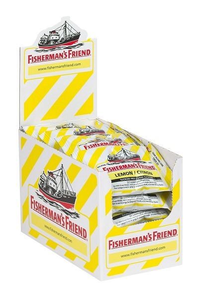 Fisherman's Friend Lemon Sugar Free 22's 8/Box (36) (02814)