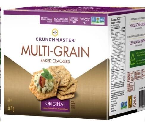 Crunchmaster Multi-Grain Crackers, 567g (00049) (00309)