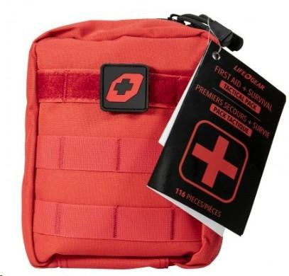 Lifegear 117 Piece First Aid and Survival Kit in Soft Pack with Molle Straps - EACH(439070