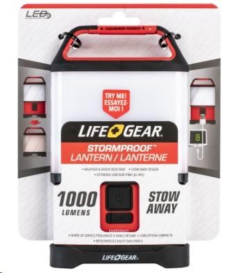 Lifegear 4/8AA Flex Collapsible Multi Mode Lantern with USB Out Charging - 1,000 Lumens(43760)