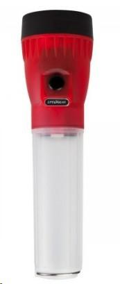 LifeGear 160 Lumen Glow Storm Flashlight- RED(00141)