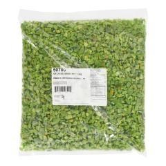 Alasko Frozen IQF Diced Green Peppers 3/8â€  -2KG (6) (50700)