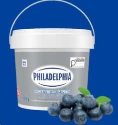 Kraft Philadelphia Blueberry Cream Cheese - 1.5KG (90743)