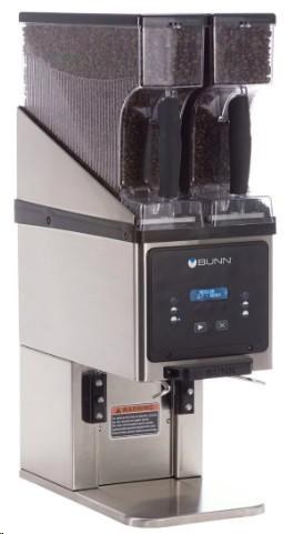 Bunn Coffee  Grinder SST Multi-Hopper Grinder & Storage System, front loading dual 6 lbs