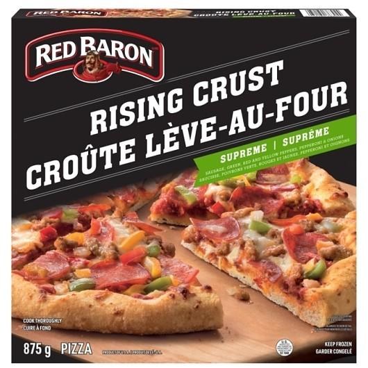 Red Baron Signature Rising Crust Supreme Pizza - 875g (14)