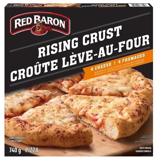 Red Baron Signature Rising Crust 4-Cheese Pizza - 740g (14)