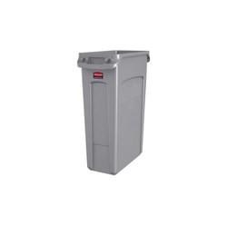 Receptacle, Slim Jim w/Venting Container 23G - Gray (14371)